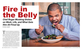 Chef Roger Mooking Dishes on Work, Life, and What Gets Him All Fired up by Signe Langford