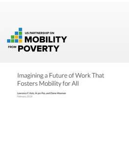 Imagining a Future of Work That Fosters Mobility for All