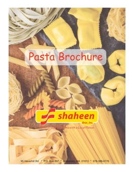 Pasta Brochure