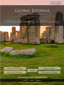 Global Journal of Human Social Science