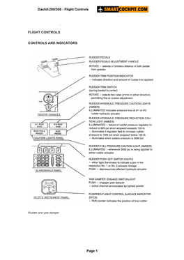 Dash8-200/300 - Flight Controls