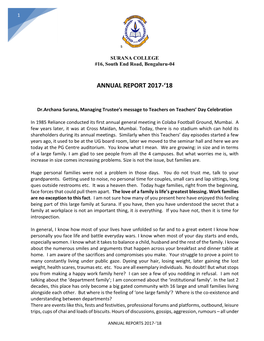 Annual Report 2017-'18