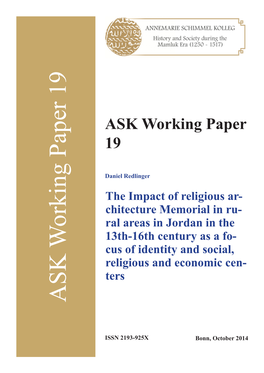 ASK Working Paper 19