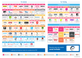 TV OCIO TV TOTAL Canal Invitado