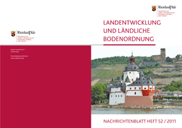 Landentwicklung Und Ländliche Bodenordnung