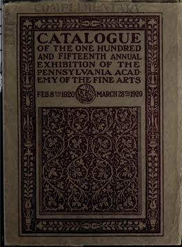 Catalogue of the ... Annual Exhibition