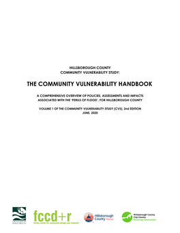 The Community Vulnerability Handbook