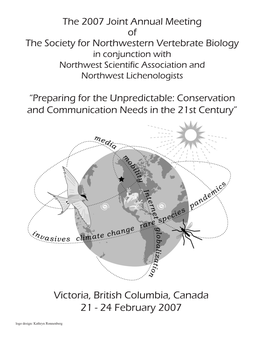 Victoria, British Columbia, Canada 21 - 24 February 2007 Logo Design: Kathryn Ronnenberg Downtown Victoria