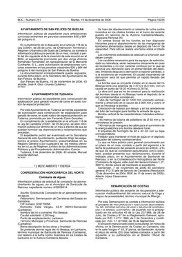 7.2 MEDIO AMBIENTE Y ENERGÍA ______39071), Donde Estará De Manifiesto El Expediente