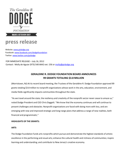 Press Release