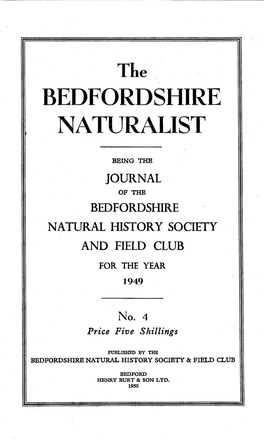 Bedfordshire Naturalist