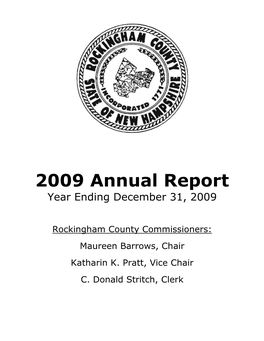 2009 Annual Report Year Ending December 31, 2009