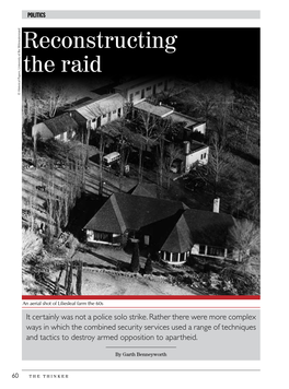 Reconstructing the Raid © Historical Papers, University of the Witewatersrand the of University Papers, Historical ©