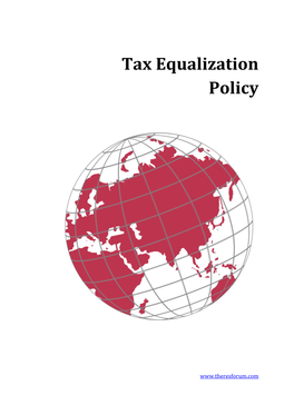 Tax Equalization Policy