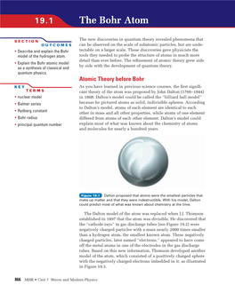 The Bohr Atom