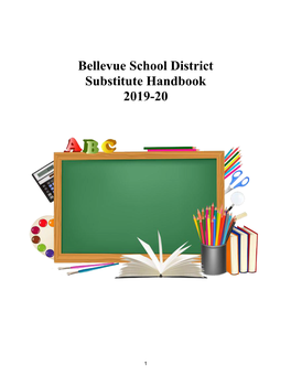 Substitute Handbook 2019-20