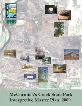 Mccormick's Creek State Park Interpretive Master Plan (2009)