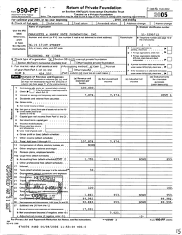 C Or Section 4947(A)(1) Nonexempt Charitable Trust Treated As A