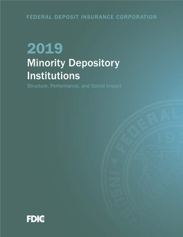 2019 Minority Depository Institutions Structure, Performance, and Social Impact