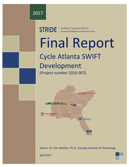 Cycle Atlanta SWIFT Development (Project Number 2016-007)