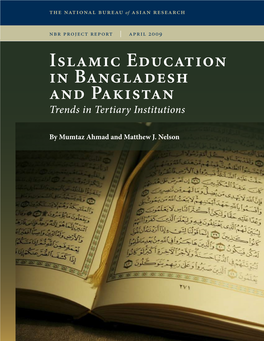 Islamic Education in Bangladesh and Pakistan Trends in Tertiary Institutions