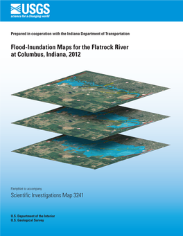 Flood-Inundation Maps for the Flatrock Rover at Columbus, Indiana, 2012