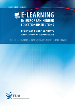 E-Learning in European Higher Education Institutions