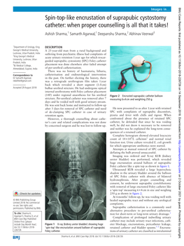 Spin-Top-Like Encrustation of Suprapubic Cystostomy Catheter