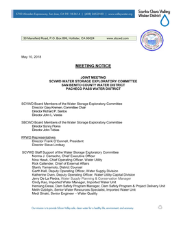 Meeting Notice