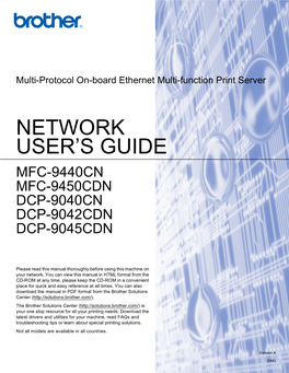 Network User's Guide