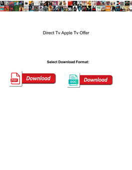 Direct Tv Apple Tv Offer