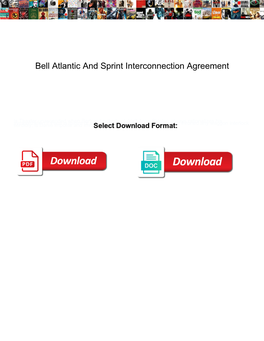 Bell Atlantic and Sprint Interconnection Agreement