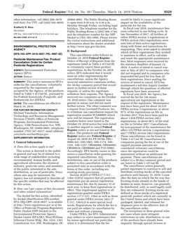 Federal Register/Vol. 84, No. 50/Thursday, March 14, 2019/Notices