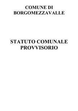 25-15 Statuto Borgomezzavalle