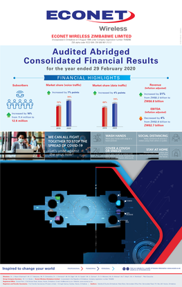 ECO.Zw Financial Statement and Audit