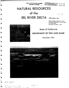 Natural Resources Eel River Delta Rctoru