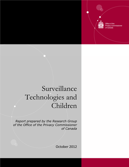 Surveillance Technologies and Children