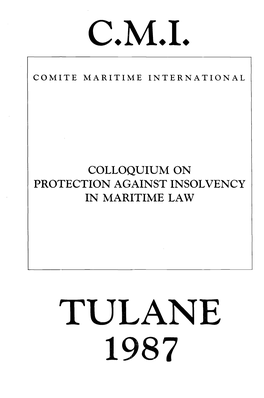 1987 COLLOQUIUM TULANE .Pdf 1.66 MB