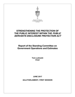 Servants Disclosure Protection Act