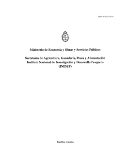 Ministerio De Economía Y Obras Y Servicios Públicos Secretaría De