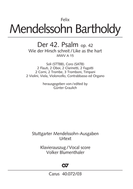 Mendelssohn Bartholdy