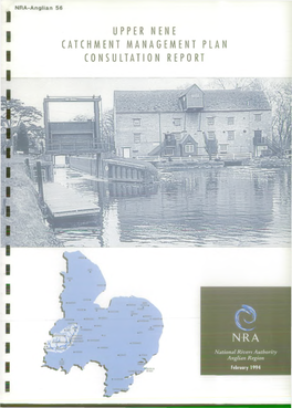 I Upper Nene Catchment Management Plan Consultation Report