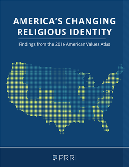 America's Changing Religious Identity