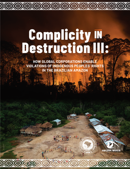 How Global Corporations Enable Violations of Indigenous Peoples’ Rights in the Brazilian Amazon