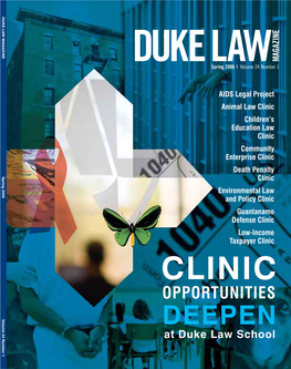 Spring 2006 | Volume 24 Number 1 Volume Volume 24 Number 1 from the Dean Duke Law School