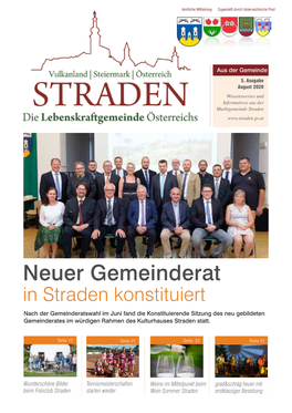 Neuer Gemeinderat