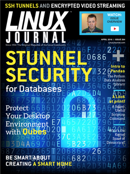 LINUX JOURNAL (ISSN 1075-3583) Is Published Monthly by Belltown Media, Inc., PO Box 980985, Houston, TX 77098 USA