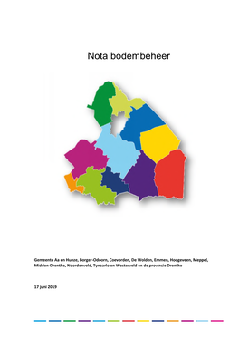 Nota Bodembeheer Versie