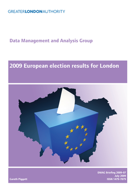 2009 European Election Results for London