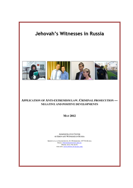 Jehovah's Witnesses in Russia